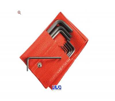 FACOM 83SH.JL12 - 12pc Long Metric Ball Hex Key Wallet Set