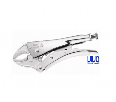 E084808 EXPERT Short nose single adjust lock-grip pliers